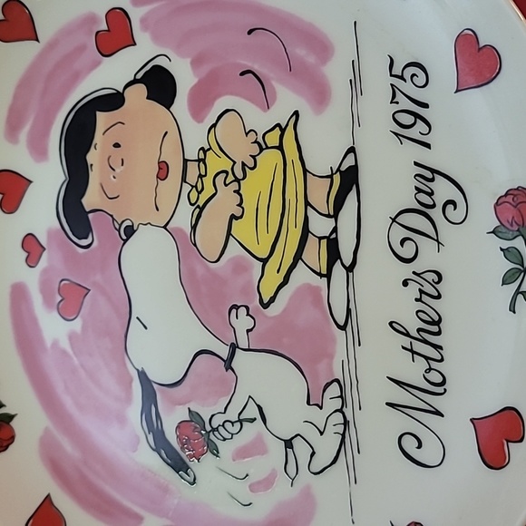 Vintag Peanuts Mother’s Day Plate - Picture 4 of 4